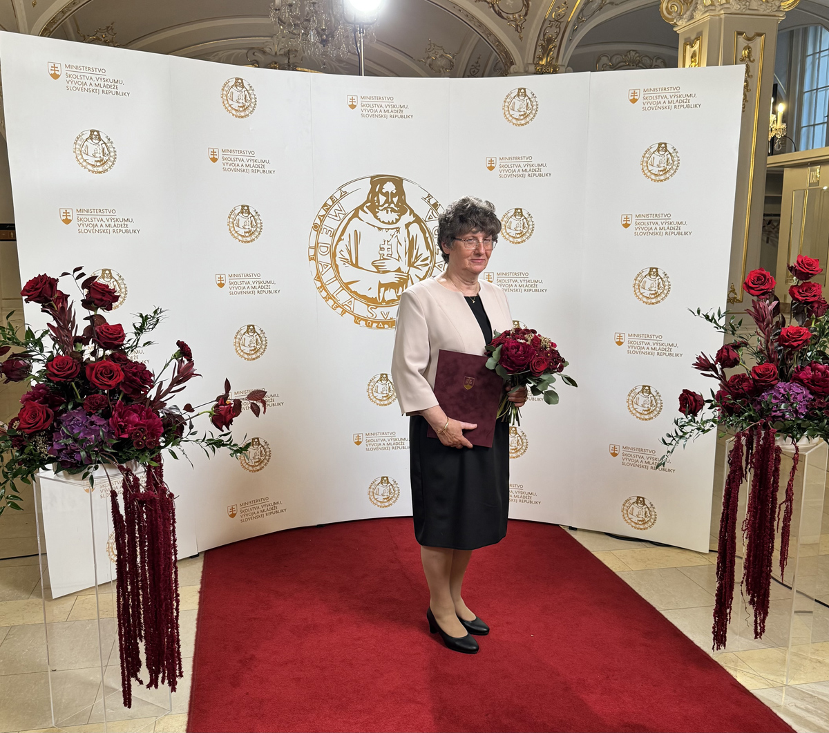 Strieborná medaila sv. Gorazda RNDr. Darine Tóthovej, PhD.
